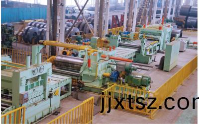 Slitting and cutting to length integrated production line